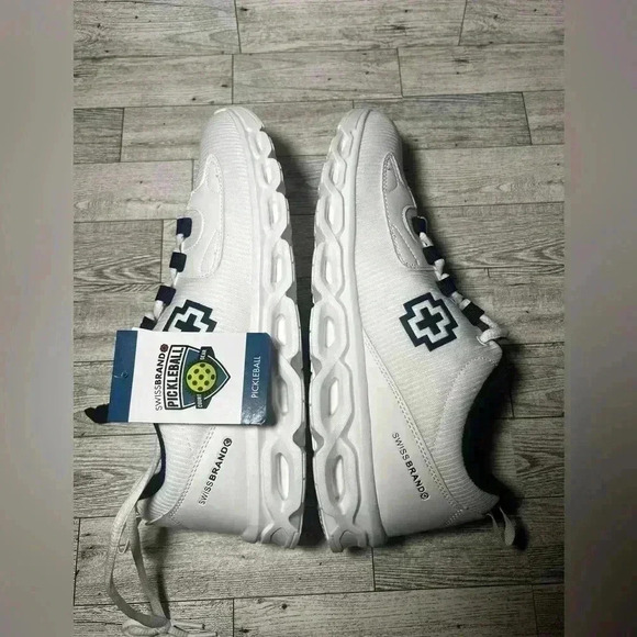 SWISS BRAND Belsan Court Shoes for Men Size 10 - Picture 6 of 9